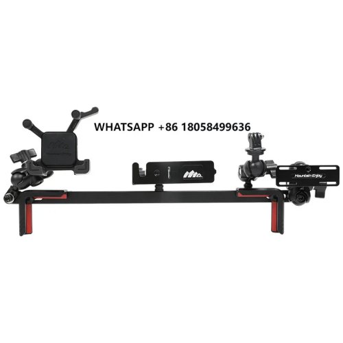 Support ABS multifonction pour véhicule — radio/interphone et porte‑téléphone avec rail pour console centrale