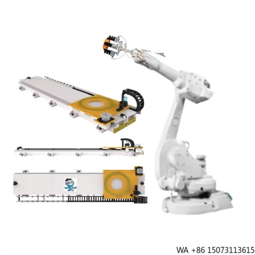 6-osiowy przemysłowy manipulator robotyczny, udźwig 12 kg do kompletacji w magazynie, kompatybilny z prowadnicami liniowymi