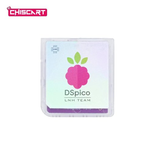 Chiscart DSpico เครื่องอ่าน/อินเจ็คเตอร์ตลับเกม ฝาครอบใสขึ้นรูป พร้อม MCU RP2040 — สำหรับ NDS/NDSL/DSi/3DS