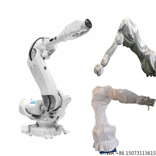 6-osiowy ramie robota przemysłowego, zasięg 2800 mm — do usuwania zadziorów pod wysokim ciśnieniem, z osłonami ochronnymi