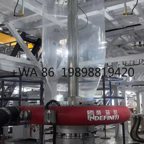 Automatyczny pierścień powietrzny / pierścień chłodzący z systemem kontroli profilu do wytłaczania folii — matryca Ø150–200 mm, regulowany przepływ powietrza