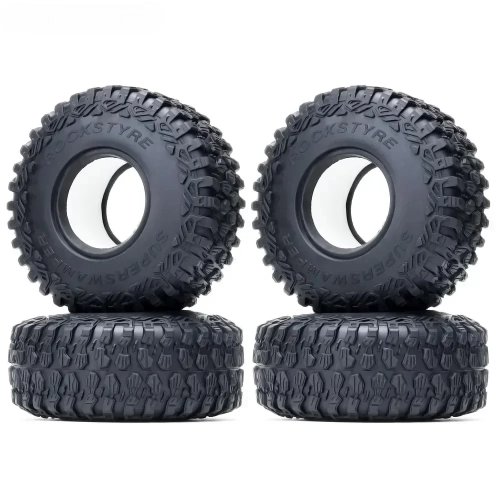 Llantas RC con insertos de espuma para Axial SCX6 1/6 Crawler, 180 mm (2.9") para terreno