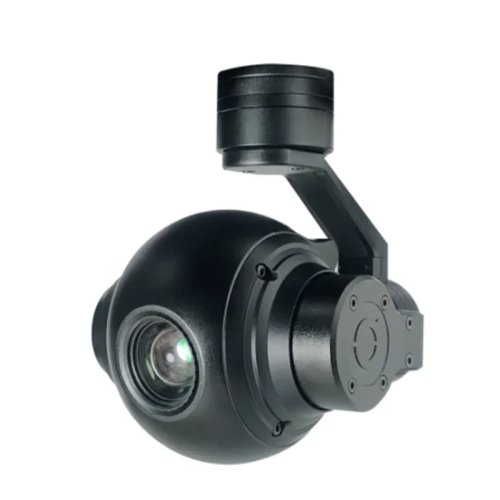 Gimbal câmara Q10F 10x zoom ótico para drone — estabilizador 3 eixos HD 360° para UAV e aeromodelismo