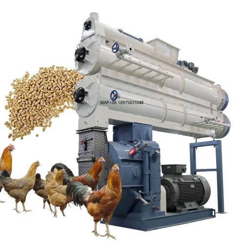 Linha de produção de ração para aves — 5 toneladas/hora