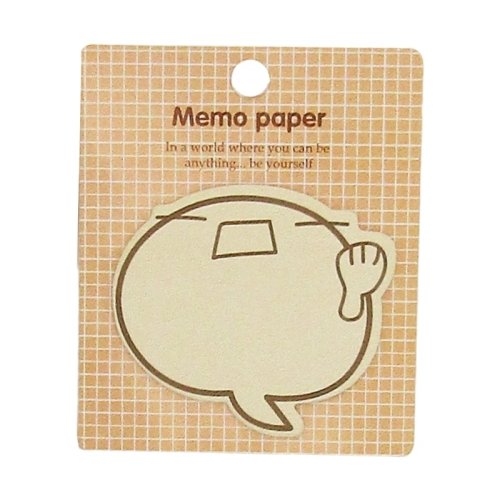 Bloco de notas autocolante removível com tema animais — adesivo forte para diário e scrapbooking