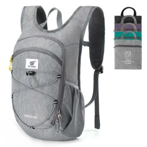 Foldable Hiking Backpack Lightweight Packable Travel Daypack with Chest Strap
