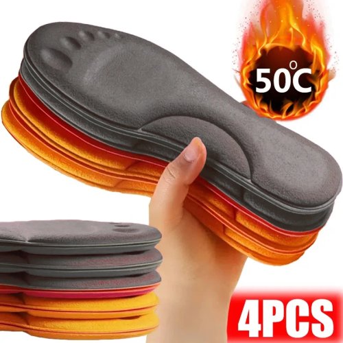 Plantillas de látex ultrasuaves – soporte de arco 4D y amortiguación para zapatillas de running y caminata