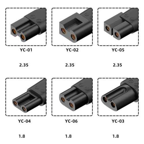 USB-C充電変換アダプタ6個セット 電気バリカン・トリマー・シェーバー対応