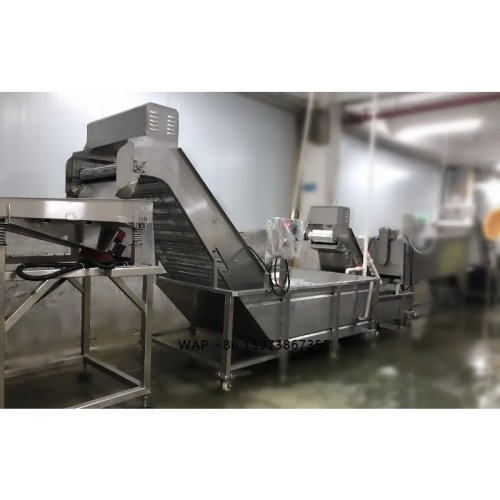 380V automatische garnalen-kopverwijderingslijn – Multifunctionele verwerkingsinstallatie voor zeevruchten, 1000–1500 kg/h