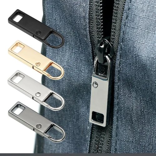 Tiradores de cremallera desmontables 4/8 uds – Repuesto multicolor para vaqueros y mochilas – Accesorio de costura