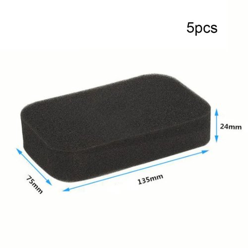 Filtro de espuma de ar para motores pequenos – Peça para gerador e motosserra 5–6,5 kW, pack 5 unidades