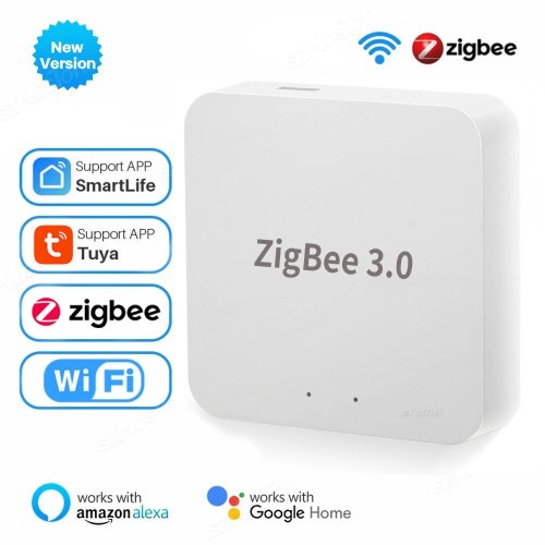 Tuya Zigbee 3.0 Smart‑Home Gateway/Hub – Steuerung per Smart Life App, kompatibel mit Alexa und Google Assistant