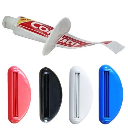 Presse-tube manuel / distributeur de dentifrice – pince/rouleau pour salle de bain