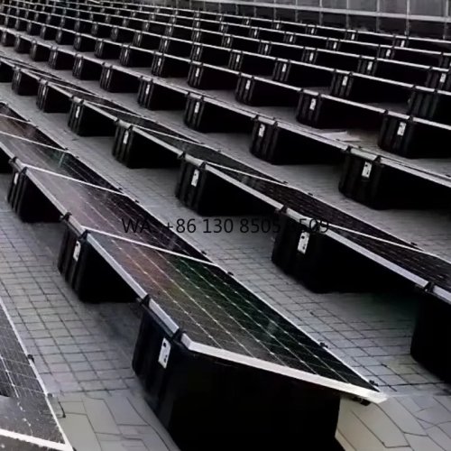 Uchwyt balastowy z polipropylenu do paneli słonecznych — plastikowa podstawa balastowa do montażu na dachu