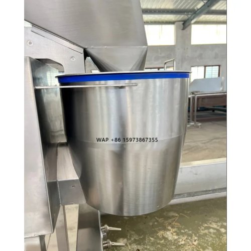 Linha de produção industrial/comercial de batatas fritas 100 kg/h — Máquina para fabrico de chips a partir de batata congelada