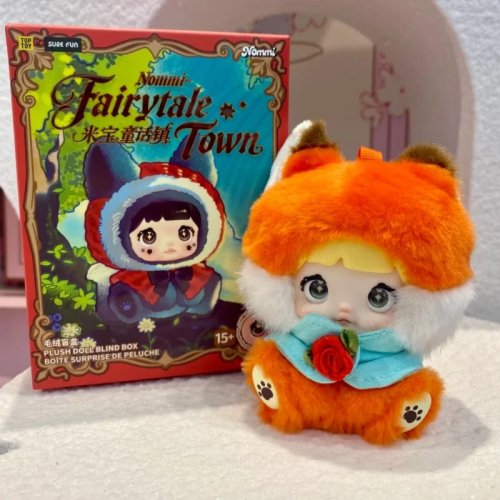Nommi Fairytale Town — Blind Box мягкая игрушка-брелок/подвеска для сумки, коллекционная фигурка-сюрприз, подарок для девочек и детей