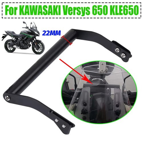 Handy-/GPS-Halter für Kawasaki Versys 650 (KLE650) 2011–2021, 2023 – Motorrad