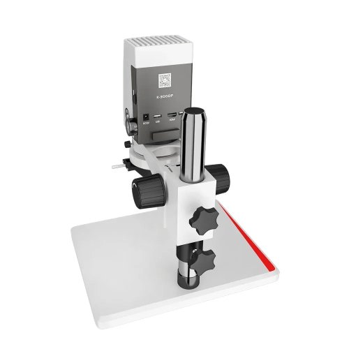 Microscópio digital 3D estéreo com câmara de vídeo USB para inspeção e visualização em direto
