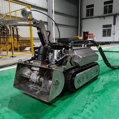 Zewnętrzny robot do czyszczenia rur z gumowymi gąsienicami 1250×450 mm – monitorowanie stanu rurociągu w czasie rzeczywistym