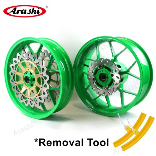 Arashi 17" Felgensatz inkl. Bremsscheiben vorn + hinten für Honda CBR1000RR 2006–2016