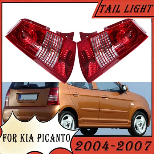 Fanale posteriore Kia Picanto 2004-2007 - stop, luce retromarcia e freccia (92401-07000 / 92402-07000)