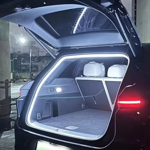 شريط إضاءة LED لصندوق السيارة، إضاءة محيطية عالية السطوع، دون أسلاك، حساس أوتوماتيكي لغطاء الصندوق