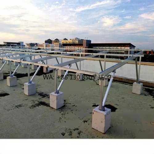 Sistema de montagem solar fotovoltaica para solo 10 kW - galvanizado por imersão a quente, garantia 12 anos, certificado CE