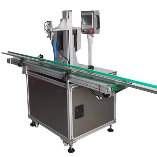 Single-head automatic jar filling machine for strawberry & blueberry jam