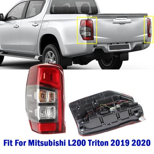 Rear tail light assembly with turn signal — fits Mitsubishi L200 (Triton) 2019-2020