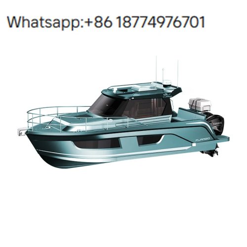 Nuovo Furreo Cabin Cruiser 9 m in alluminio – yacht di lusso in vendita/noleggio, imbarcazione veloce per pesca e turismo