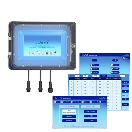 Controlador dimmer programable 0-10V para iluminación LED, AC 100–240V