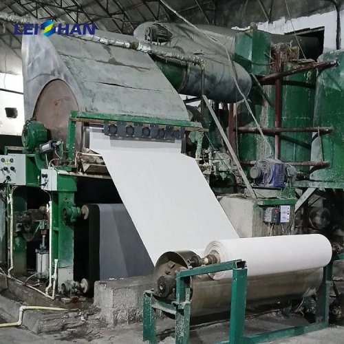 Productielijn voor toiletpapier – machine voor tissue van oud papier, geschikt voor kleine bedrijven