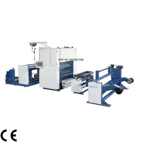 Industrial High-Speed Automatic Reel-to-Reel Paper Laminator — Post-press Roll Laminating Machine