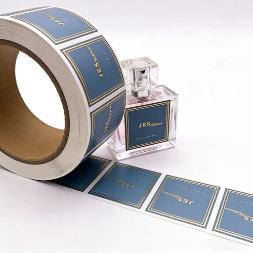Etiquetas personalizadas impermeáveis para perfume – Autocolantes à prova de humidade para frascos de ambientador de casa de banho