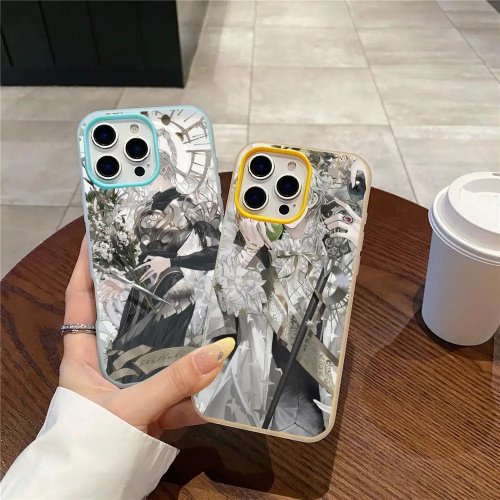 Ốp lưng Yozakura Family dạng gel 2 lớp chống sốc cho iPhone 12–17 (bao gồm Pro / Pro Max)