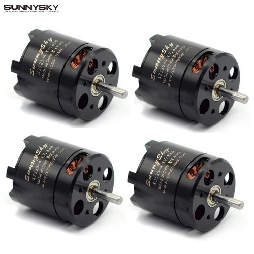 Набір 4 безщіткових моторів SUNNYSKY X3525 (520KV / 720KV / 880KV) для FPV мультикоптера / квадрокоптера RC