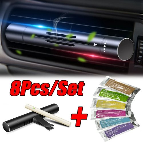 Set 8 pezzi Profumatori a clip per bocchette d'aria auto — Profumo per interni auto