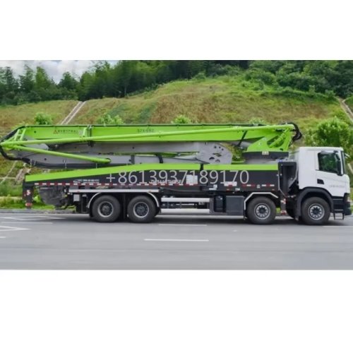 57m 57X-6RZ Concrete Boom Pump Truck — High Flexibility, EPA Engine