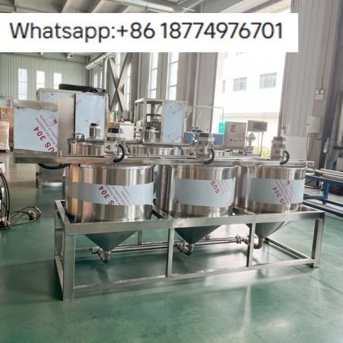 Komercyjna elektryczna linia produkcyjna twardego tofu – Maszyna do produkcji tofu