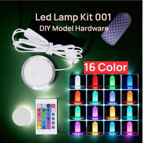 Bambu Lab Adjustable LED Light Kit 001 – LED light parts for 3D printer (DIY)