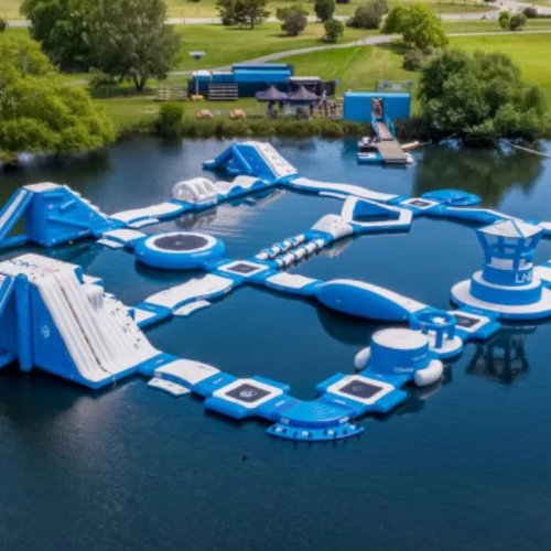 Kommerzieller aufblasbarer Wasserpark – Wasserspielplatz aus robustem PVC