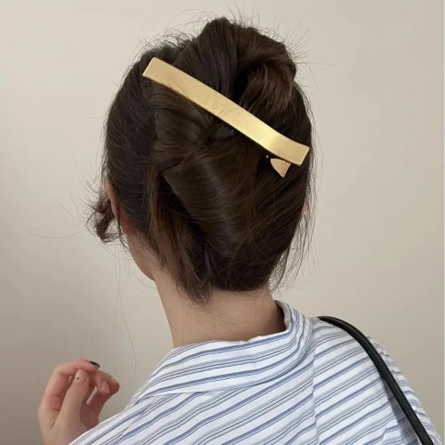 Koreanische, elegante Metall-Haarspangen – Duckbill- & Haarklammern für Damen & Mädchen, Clip für Pony und Pferdeschwanz