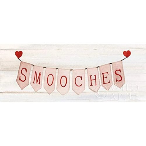 Poster 'Rustic Valentine Banner III' oleh Kathleen Parr McKenna — cetakan 122 x 61 cm