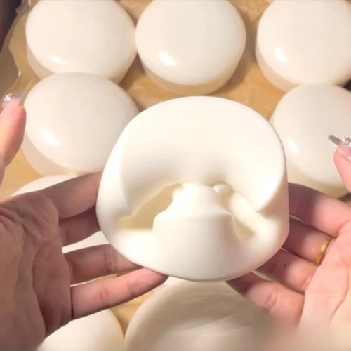 Squishy Yogurt Cake Taba – Juguete blandito de recuperación lenta, alivio de estrés sensorial para niños y adultos