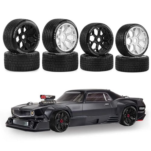 إطار RC بمقياس 1/7 طراز D371 مناسب لـ ARRMA Firebird / Felony FSR / Mustang GT