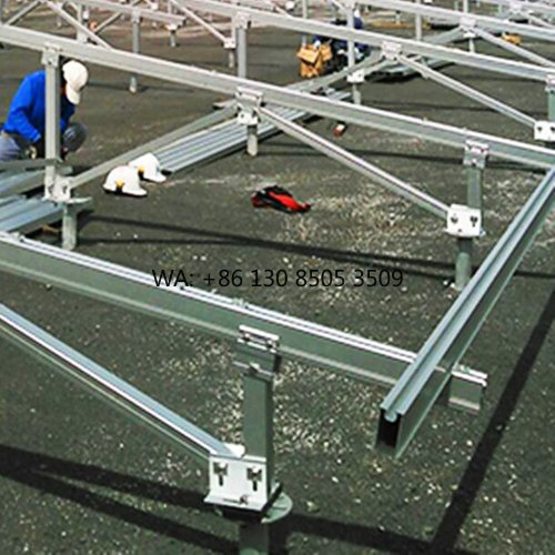 Aluminiowa szyna montażowa do paneli słonecznych — naturalne wykończenie, do paneli z ramą, montaż poziomy/pionowy, prosto z fabryki, kompatybilna z 10W/220V, trwałość 10 lat