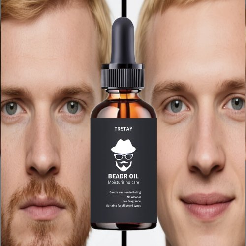 Lightweight Beard Oil for Men — Fast-Absorbing, Nourishing Formula to Thicken and Soften Stubble for a Smooth Natural Shape