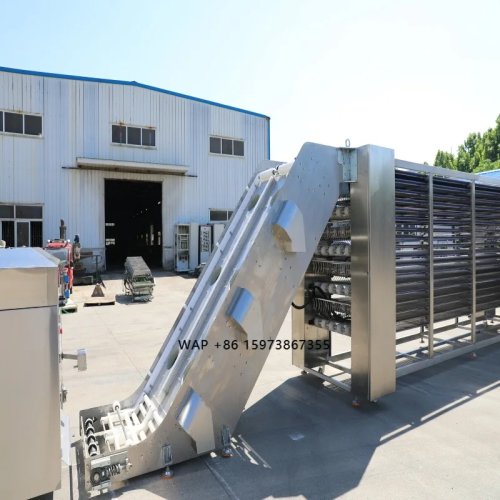 Linha automática robotizada de produção de tortillas de farinha 9000 un/h – cozedura, arrefecimento, prensagem e empilhamento