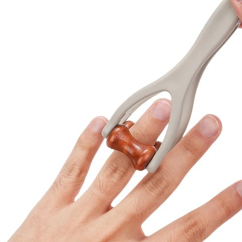 Finger-Massage-Ring mit beidseitigen Rollern – ergonomisches Design, lindert Handermüdung & Beschwerden beim Karpaltunnelsyndrom