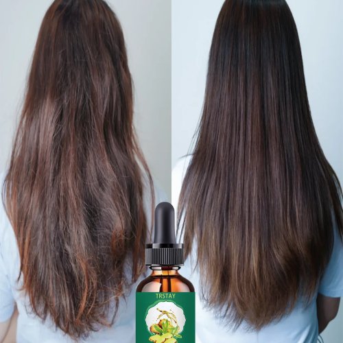Huile capillaire professionnelle – traitement nourrissant et hydratant intensif pour cheveux secs et abîmés, formule brillance et douceur